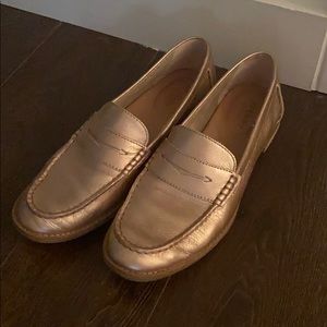 Rose Gold Sperry Loafer